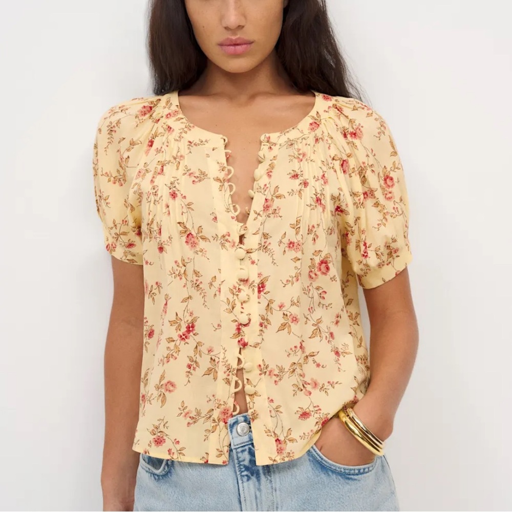 Reformation Calia Top Wistful